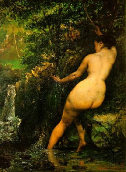 Gustave Courbet La Source Spain oil painting art